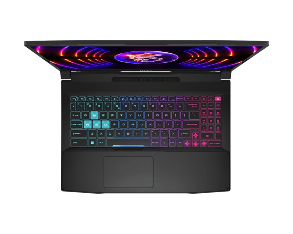 Laptop MSI Katana 15 B13VEK-1261XPL, 15.6 inch 1920 x 1080, Intel Core I7-13620H (10 C / 16 T, 3.6 GHz - 4.9 GHz, 24 MB cache, 45 W), 16 GB DDR5, 1 TB SSD, Nvidia GeForce RTX 4050, Free DOS, Tastatura US, Negru