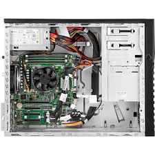 Server HPE ProLiant ML30 Gen11, Tower 4U, Intel Xeon 6333P (6 C / 6 T, 3.10 GHz - 5.20 GHz, 18 MB cache, 65 W), 32 GB DDR5 ECC, 2 x 480 GB SSD, 8 x SFF, HPE MR216i-p Gen11, 2 x 1000 W