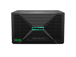 Server HPE ProLiant MicroServer Gen11, MicroTower, Intel Xeon E-2434 (4 C / 8 T, 3.40 GHz - 5.00 GHz, 12 MB cache, 55 W), 32 GB DDR5 ECC, 2 x 4 TB HDD, Fara, 4 x LFF, Fara, Alimentator extern 180 W