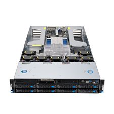 Server ASUS ESC4000A-E11, Rack 2U, fara procesor,  Intel socket 4677  max 280 W, fara memorie, 8 x LFF, Fara, 2 x 2200 W