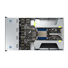 Server ASUS ESC4000A-E11, Rack 2U, fara procesor,  Intel socket 4677  max 280 W, fara memorie, 8 x LFF, Fara, 2 x 2200 W