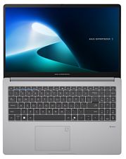 Laptop ASUS ExpertBook P1 P1503CVA, 15.6 inch 1920 x 1080, Intel Core ultra 7 240H (10 C / 16 T, 2.5 GHz - 5.2 GHz, 24 MB cache, N/A), 16 GB DDR5, 1 TB SSD, Intel Intel Graphics, Free DOS, Tastatura US, Misty Grey