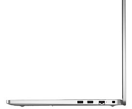 Laptop Dell Pro 16 Plus PB16250, 16 inch 1920 x 1200, Intel Core 5 120U (10 C / 12 T, 1.8 GHz - 5.0 GHz, 12 MB cache, 15 W), 16 GB DDR5, 512 GB SSD, Intel Graphics, Windows 11 Pro, Tastatura Germana, Argintiu