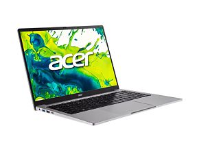 Laptop Acer Aspire Lite 15 AL15-54P-58Y5, 15.6 inch 1920 x 1080, Intel Core Ultra 5 - 115U (8 C / 10 T, 1.5 GHz - 4.2GHz, 10 MB cache, 57 W), 8 GB DDR5, 512 GB SSD, Intel Graphics, Fara sistem de operare, Tastatura International, Silver