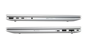 Laptop HP EliteBook 8 G1i AD4H8ET, 16 inch 1920 x 1200, Intel Core Ultra 7 255H (16 C / 26 T, 2.5 GHz - 5.1 GHz, 24 MB cache, 28 W), 32 GB DDR5, 1 TB SSD, Intel Graphics, Windows 11 Pro, Tastatura US International, Pike Silver