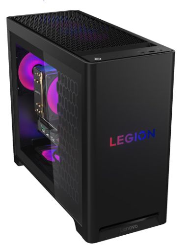 Desktop PC Lenovo Legion T5 30AGB10 Tower, AMD Ryzen 7 7800X3D (8 C / 16 T, 4.2 GHz - 5.0 GHz, 96 MB cache, 120 W), 16 GB DDR5, 1 TB SSD, Fara unitate optica, NVIDIA GeForce RTX 5070 12 GB, 850 W, Free DOS