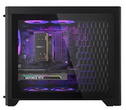 Desktop PC Lenovo Legion T5 30AGB10 Tower, AMD Ryzen 7 7800X3D (8 C / 16 T, 4.2 GHz - 5.0 GHz, 96 MB cache, 120 W), 16 GB DDR5, 1 TB SSD, Fara unitate optica, NVIDIA GeForce RTX 5070 12 GB, 850 W, Free DOS