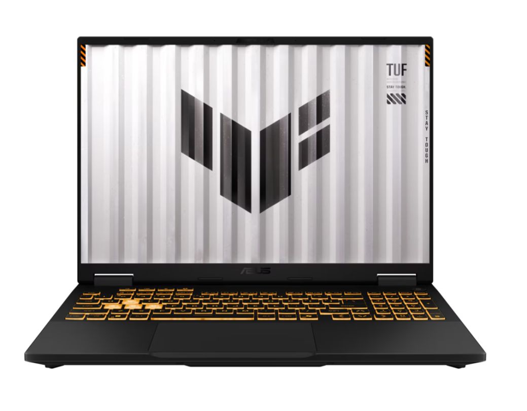 Laptop ASUS TUF Gaming F16 (2025) FX608JP-RV031, 16 inch 1920 x 1200, Intel Core i5-13450HX (10 C / 16 T, 3.4 GHz - 4.6 GHz, 20 MB cache, 28 W), 32 GB DDR5, 1 TB SSD, Nvidia GeForce RTX 5070, Fara sistem de operare, Tastatura US, Gri