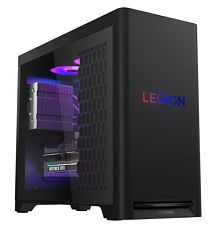 Desktop PC Lenovo Legion T5 30IAS10 Tower, Intel Core Ultra 5 225 (10 C / 10 T, 2.7 GHz - 4.9 GHz, 20 MB cache, 65 W), 32 GB DDR5, 1 TB SSD, Fara unitate optica, NVIDIA GeForce RTX 5060 8 GB, 500 W, Fara sistem de operare