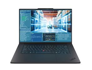Laptop Lenovo ThinkPad P1 Gen 8 21Q80005CK, 16 inch 3840 x 2400, Intel Core ultra 7 265H (16 C / 22 T, 2.3 GHz - 5.3 GHz, 24 MB Intel Smart Cache cache, 45 W), 32 GB DDR5, 1 TB SSD, Nvidia RTX 2000 Ada, Windows 11 Pro, Tastatura Czech / Slovak, Black