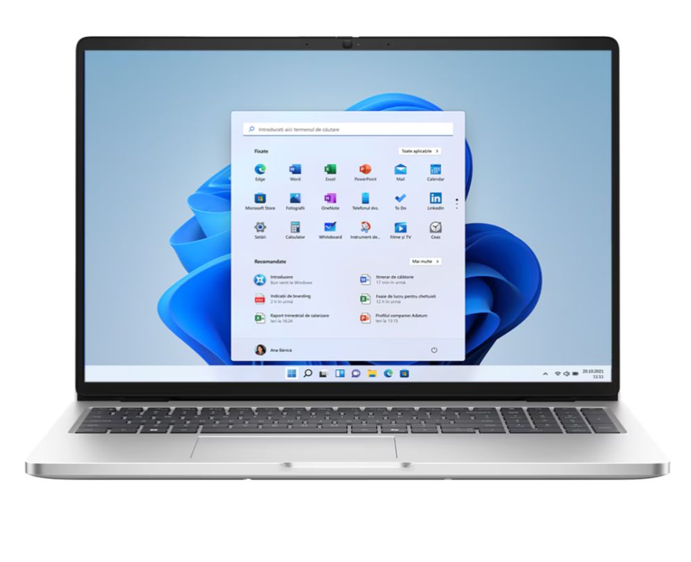 Laptop Dell PC16250 PC16250, 16 inch 1920 x 1200, Intel Core Ultra 7 255U (12 C / 14 T, 2.4 GHz - 5.2 GHz, 12 MB cache, 15 W), 16 GB DDR5, 1 TB SSD, Intel Graphics, Windows 11 Pro, Tastatura English International, N/A