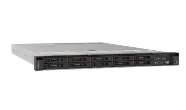Server Lenovo ThinkSystem SR630 V3, Rack 1U, Intel Xeon Silver 4510 (12 C / 24 T, 2.40 GHz - 4.10 GHz, 33 MB cache, 150 W), 128 GB DDR5 ECC, 2 x 1 TB SSD, B540i-2i 2x 1 TB M.2 nVME, 12 x SFF, Lenovo 940-8i, Fara, 2 x 1100 W