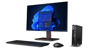 Desktop PC Lenovo ThinkStation P3 Tiny Gen 2 Tiny (1L), Intel Core ultra 5 235 (14 C / 14 T, 2.9 GHz - 5 GHz, 24 MB cache, 65 W), 16 GB DDR5, 512 GB SSD, Fara unitate optica, Intel Graphics Partajata, 230 W, Windows 11 Pro