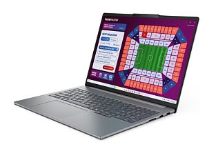 Laptop Lenovo IdeaPad Pro 5 16IPH11 83SK003SRM, 16 inch 2880 x 1800, Intel Core ultra 9 386H (16 C / 16 T, N/A - 4.9 GHz, 18 MB Intel Smart Cache cache, N/A), 32 GB LPDDR5x, 1 TB SSD, Nvidia 5060, Free DOS, Tastatura English, Luna Grey