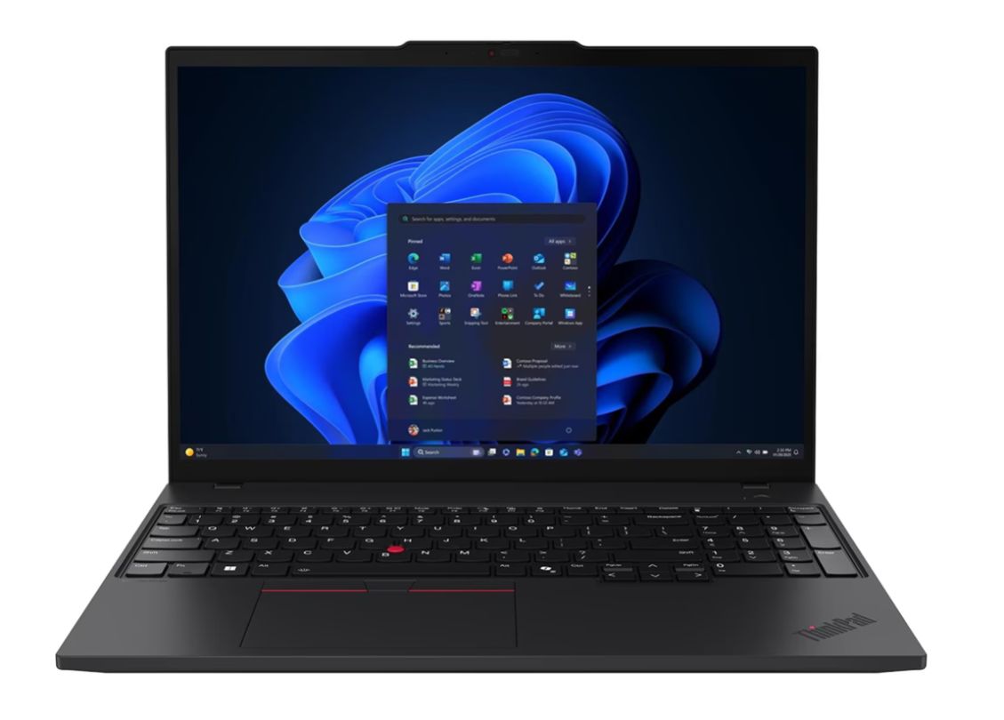 Laptop Lenovo ThinkPad T16 Gen 5 21WT0079RI, 16 inch 1920x1200, Intel core ultra 7 355 (8 C / 8 T, N/A - 4.7 GHz, 12 MB Intel Smart Cache cache, N/A), 32 GB LPDDR5X, 1 TB SSD, Intel Graphics, Windows 11 Pro, Tastatura Romanian / English, Black