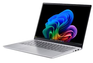 Laptop Acer Swift edge 14 NX.JVQEX.00A, 14 inch 2880 x 1800 pixeli, Intel Core Ultra 7 355 (8 C / 8 T, 2.3 GHz - 4.7 GHz, 12 MB Intel® Smart Cache cache, N/A), 16 GB LPDDR5X, 512 GB SSD, Intel Intel Graphics, Windows 11 Home, Tastatura US, Alb