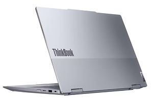 Laptop Lenovo ThinkBook 14 2in1 G6 IPL 21R30022GE, 14.0 inch 1920 x 1200 Touchscreen, Intel Core Ultra 7 355 (12 C / 14 T, 1.4 GHz - 4.8 GHz, 18 MB Intel Smart Cache cache, 28 W), 32 GB LPDDR5X, 512 GB SSD, Intel Intel Arc Graphics, Windows 11 Pro, Tastatura English, Luna Grey