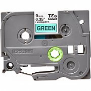 9MM BLACK ON GREEN TAPE