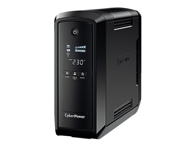 UPS Cyber Power CP900EPFCLCD, 900 VA, 540 W, cu management, line-interactive, 6x Schuko, 1x C14, Sealed Lead-acid, 7 minute (50% sarcina), LCD, Tower, Negru
