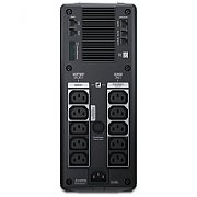 UPS APC BR1500GI, 1500 VA, 865 W, cu management, line-interactive, 10x C13, 24V 9Ah Baterie cu plăci de plumb şi acid, LCD, Tower, Negru