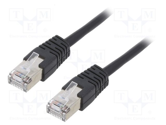 Patch cord Gembird  RJ45, 50 cm, negru