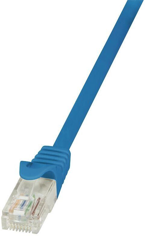 PATCH CORD UTP LOGILINK Cat5e, cupru-aluminiu, 5 m, albastru, AWG26,  CP1076U  (include TV 0.15 lei)