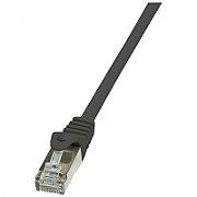 Cablu retea Logilink  RJ45 Cat 5e, 25 cm, negru, AWG26