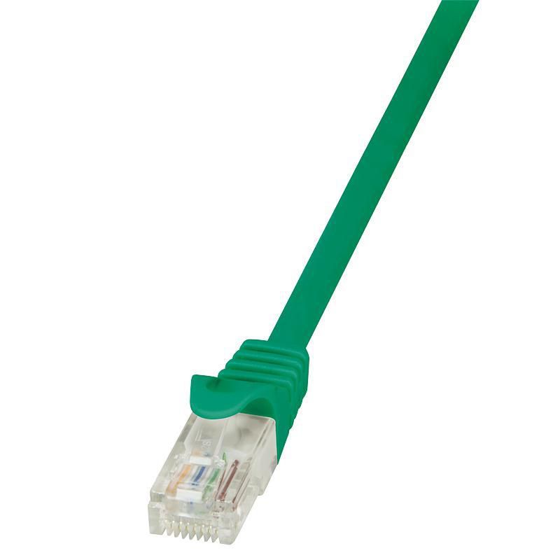 Patch cord Logilink  RJ45, 25 cm, verde