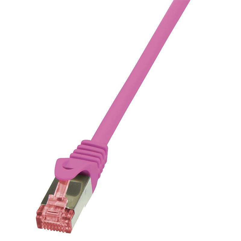 Patch cord Logilink  RJ45, 1 m, roz