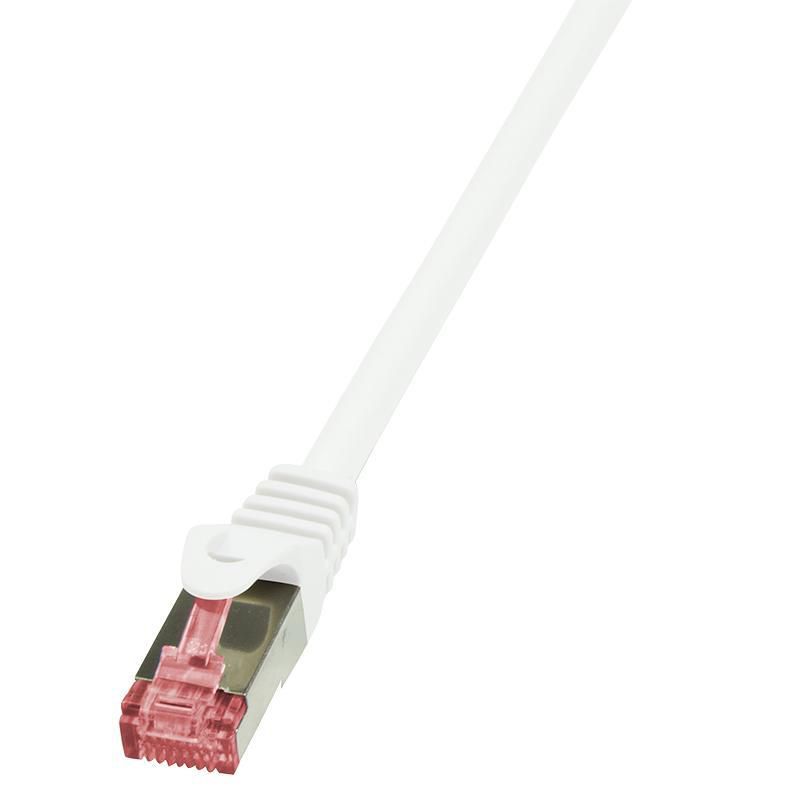 PATCH CORD S/FTP LOGILINK Cat6, LSZH, cupru, 15 m, alb, AWG27, dublu ecranat  CQ2101S  (include TV 0.75 lei)