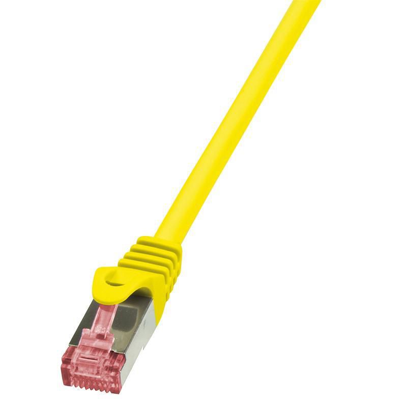 Patch cord Logilink  RJ45, 3 m, galben
