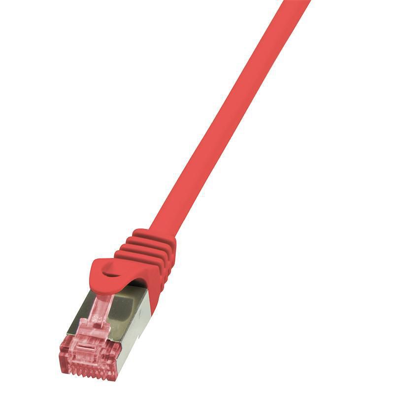 Patch cord Logilink  RJ45, 3 m, rosu