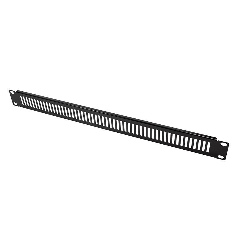 Masca perforata Logilink PN111B, 19-inch, 1U, negru