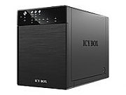 ICYBOX IB-RD3640SU3 Carcasa ext. HDD IcyBox 4 x 3,5 USB 3.0, eSATA Host, RAID 0 1, 3, 5, 10, negr