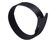 TILE prindere cablu GEMBIRD, 100pcs., 210*12 mm, din Velcro, black,  VT-210x12