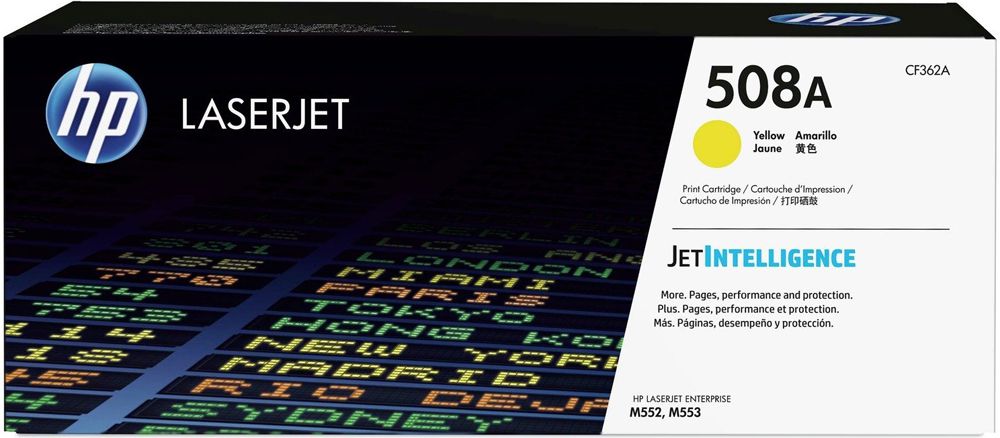 508A Yellow Original LaserJet Toner Cartridge