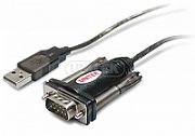 UNITEK Y-105A serial cable Black 1.5 m USB Type-A DB-9