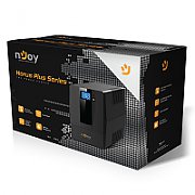 UPS nJoy PWUP-LI150H1-AZ01B, 1500 VA, 900 W, cu management, line-interactive, 4x Schuko, 7.5 minute (50% sarcina), Negru