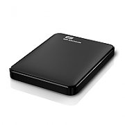 HDD extern WD Elements Portable, 2TB, 2.5 , USB 3.0, Negru