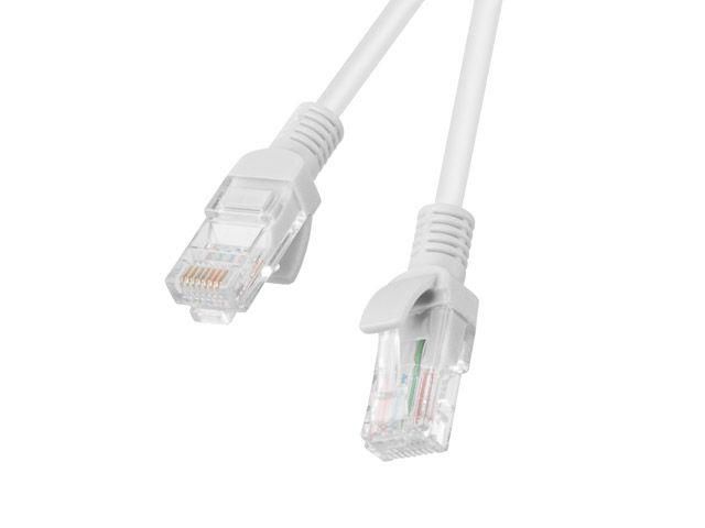 Patch cord Lanberg  RJ45, 10 m, gri