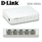 Switch D-Link DGS-1005D, 5 porturi 10 / 100 / 1000 MBs