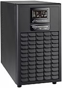 UPS PowerWalker VFI 3000 CG PF1, 3000 VA, 3000, on-line double-conversion, 8x C13, 1x C19, 1x RJ45, 1x USB, 12V/9Ah LCD, Tower, Negru