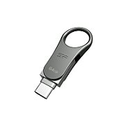 SILICONPOW SP064GBUC3C80V1S Silicon Power memory USB Mobile C80 64GB USB 3.0 Type-C Silver