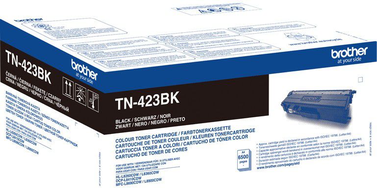 Cartus toner Brother TN423BK ,Negru ,6500 pagini ,Original (TN423BK)