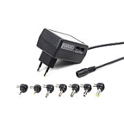 ALIMENTATOR retea 220V GEMBIRD, 7 conectori circulari, 12 W,  EG-MC-009  (include TV 0.15 lei)