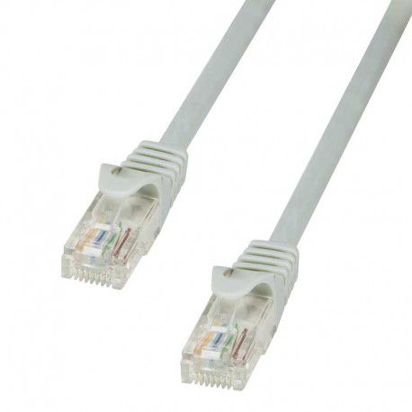 PATCH CORD UTP LOGILINK Cat5e, cupru-aluminiu, 7.5 m, gri, AWG26,  CP1082U  (include TV 0.15 lei)