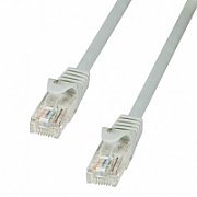 PATCH CORD UTP LOGILINK Cat5e, cupru-aluminiu, 7.5 m, gri, AWG26,  CP1082U  (include TV 0.15 lei)