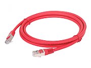 GEMBIRD PP6A-LSZHCU-R-5M patchcord RJ45 cat. 6A SFTP LSZH 5m red