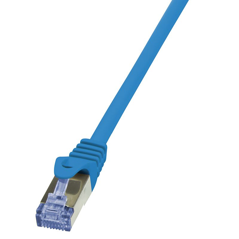Patch cord FTP Logilink  RJ45, 25 cm, albastru, cupru
