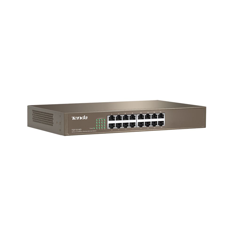 Switch Tenda TEF1016D, 16 porturi 10 / 100 Mbps